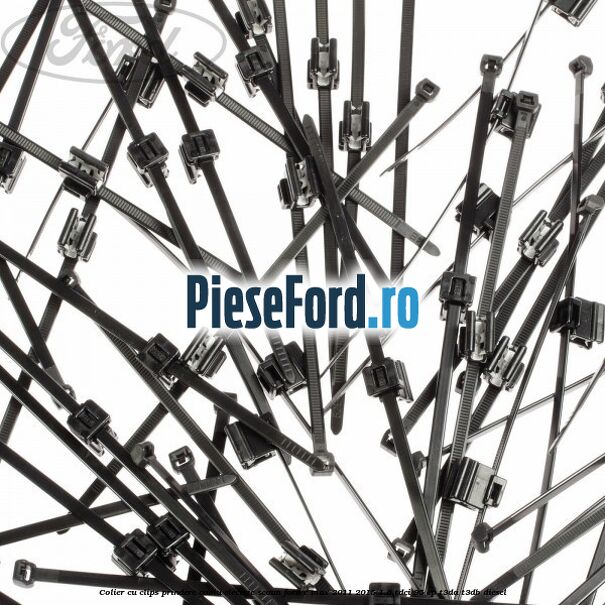 Colier cu clips prindere cablu electric scaun Ford C-Max 2011-2015 1.6 TDCi 95 cp Colier cu clips prindere cablu electric scaun Ford C-Max 2011-2015 1.6 TDCi 95 cp T3DA, T3DB diesel