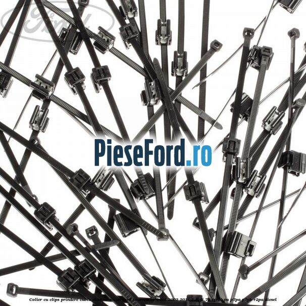 Colier cu clips prindere cablu electric scaun Ford Tourneo Connect 2002-2014 1.8 Di 75 cp BHPA, P7PA, P7PB, R2PA diesel