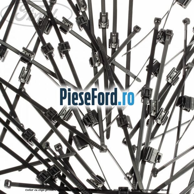Colier cu clips prindere cablu electric scaun Ford Tourneo Connect 2013-2018 1.6 TDCi 95 cp TZGA, TZGB diesel