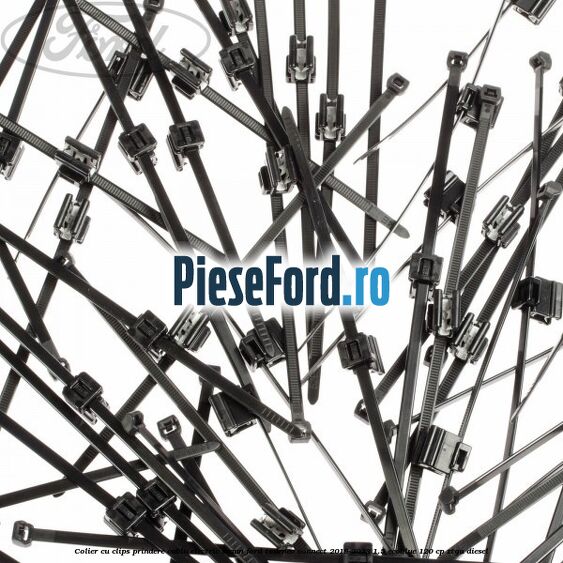 Colier cu clips prindere cablu electric scaun Ford Tourneo Connect 2019-2023 1.5 EcoBlue 120 cp ZTGA diesel