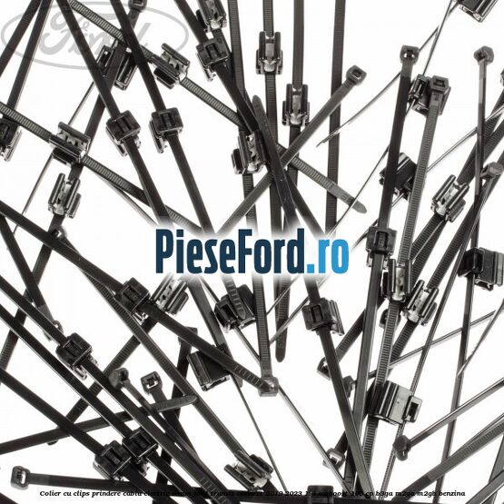 Colier cu clips prindere cablu electric scaun Ford Transit Connect 2019-2023 1.0 EcoBoost 100 cp Colier cu clips prindere cablu electric scaun Ford Transit Connect 2019-2023 1.0 EcoBoost 100 cp B3GA, M2GA, M2GB benzina