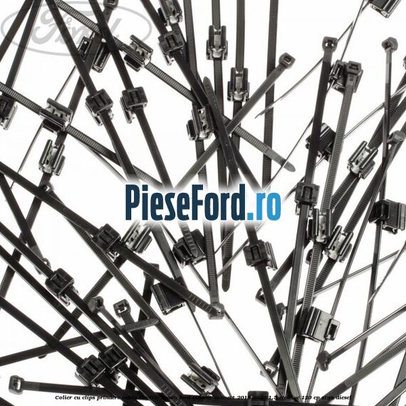 Colier cu clips prindere cablu electric scaun Ford Transit Connect 2019-2023 1.5 EcoBlue 120 cp ZTGA diesel