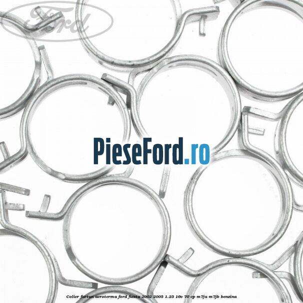 Colier furtun aeroterma Ford Fiesta 2002-2005 1.25 16V 70 cp M7JA, M7JB benzina