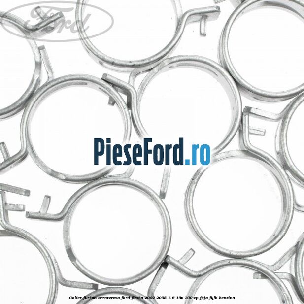 Colier furtun aeroterma Ford Fiesta 2002-2005 1.6 16V 100 cp FYJA, FYJB benzina