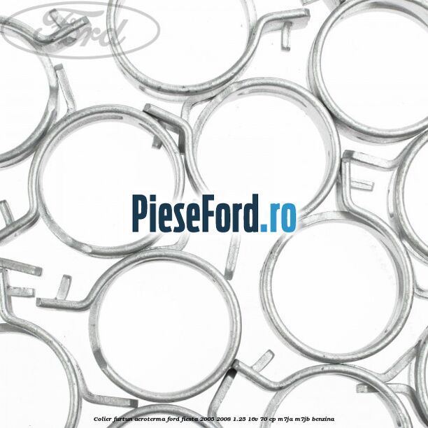 Colier furtun aeroterma Ford Fiesta 2005-2008 1.25 16V 70 cp M7JA, M7JB benzina