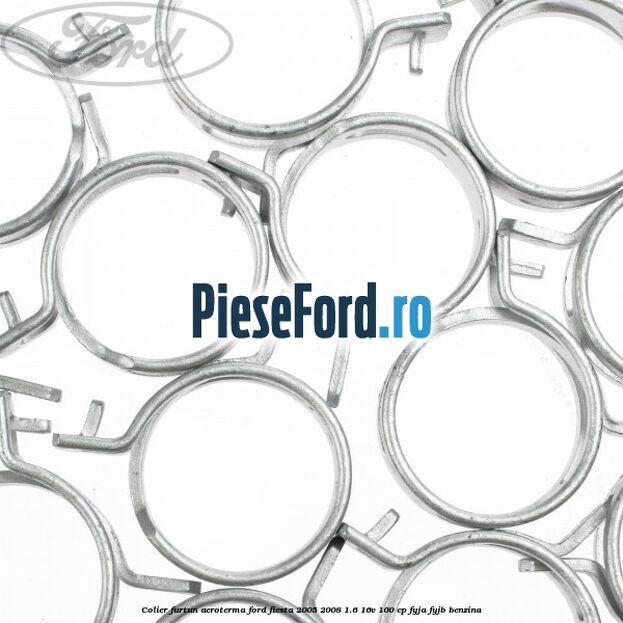 Colier furtun aeroterma Ford Fiesta 2005-2008 1.6 16V 100 cp FYJA, FYJB benzina