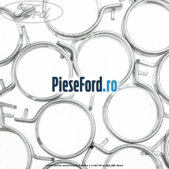 Colier furtun aeroterma Ford Fusion 1.4 TDCi 68 cp F6JA, F6JB diesel
