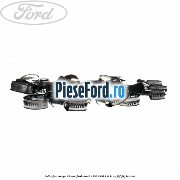 Colier furtun apa 25 mm Ford Escort 1990-1995 1.4 71 cp F6F, F6G benzina