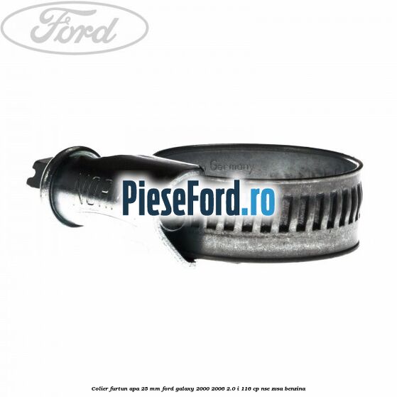 Colier furtun apa 25 mm Ford Galaxy 2000-2006 2.0 i 116 cp Colier furtun apa 25 mm Ford Galaxy 2000-2006 2.0 i 116 cp NSE, ZVSA benzina