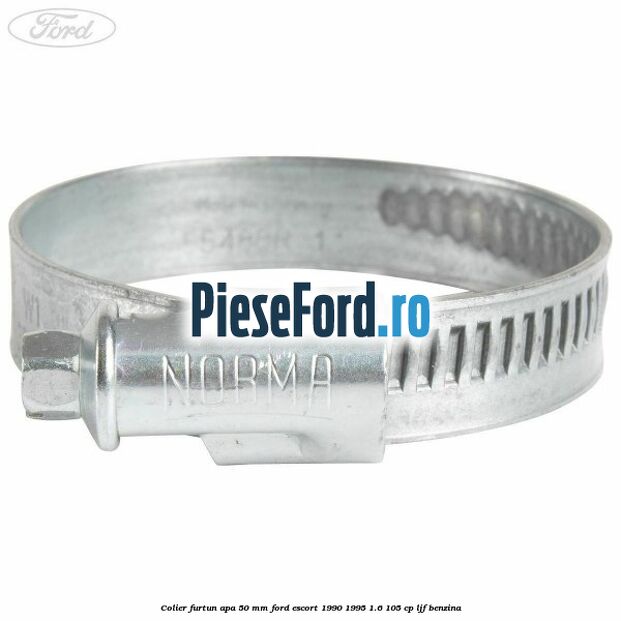 Colier furtun apa 50 mm Ford Escort 1990-1995 1.6 105 cp Colier furtun apa 50 mm Ford Escort 1990-1995 1.6 105 cp LJF benzina