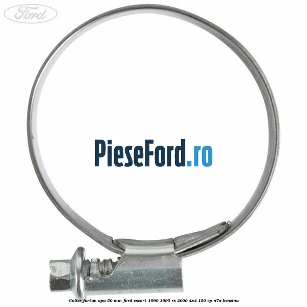 Colier furtun apa 50 mm Ford Escort 1990-1995 RS 2000 4x4 150 cp N7A benzina