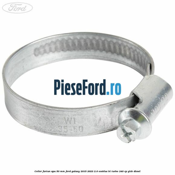 Colier furtun apa 50 mm Ford Galaxy 2015-2023 2.0 EcoBlue Bi-Turbo 240 cp YLCB diesel