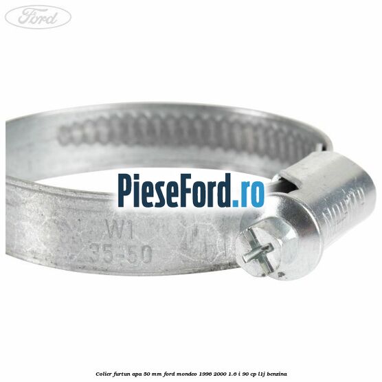 Colier furtun apa 50 mm Ford Mondeo 1996-2000 1.6 i 90 cp L1J benzina