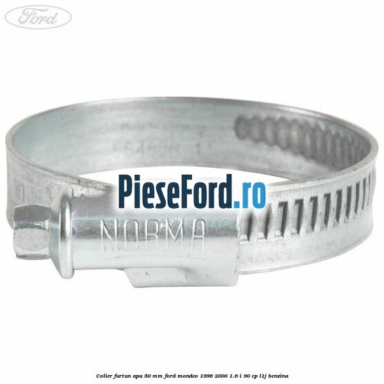 Colier furtun apa 50 mm Ford Mondeo 1996-2000 1.6 i 90 cp L1J benzina