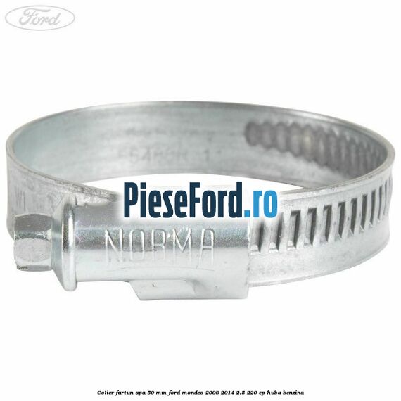Colier furtun apa 50 mm Ford Mondeo 2008-2014 2.5 220 cp Colier furtun apa 50 mm Ford Mondeo 2008-2014 2.5 220 cp HUBA benzina