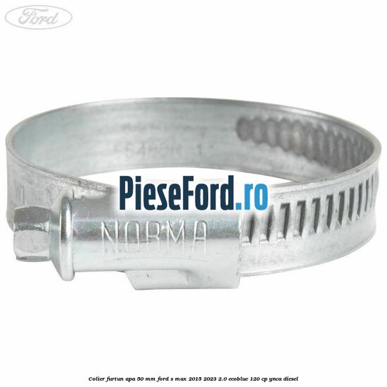 Colier furtun apa 50 mm Ford S-Max 2015-2023 2.0 EcoBlue 120 cp YNCA diesel