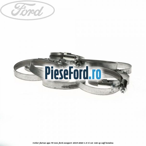 Colier furtun apa 70 mm Ford EcoSport 2019-2023 1.5 Ti-VCT 122 cp XZJF benzina