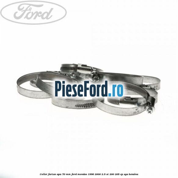 Colier furtun apa 70 mm Ford Mondeo 1996-2000 2.5 ST 200 205 cp SGA benzina