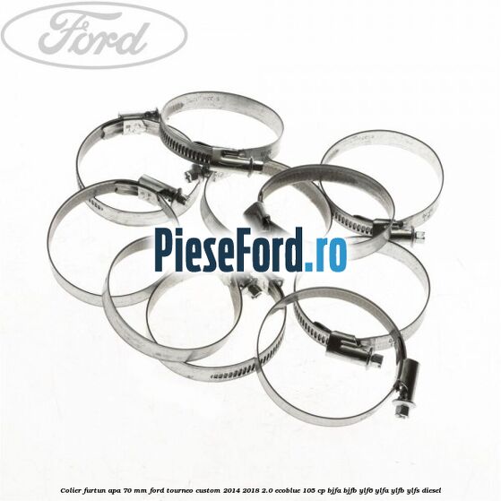 Colier furtun apa 70 mm Ford Tourneo Custom 2014-2018 2.0 EcoBlue 105 cp Colier furtun apa 70 mm Ford Tourneo Custom 2014-2018 2.0 EcoBlue 105 cp BJFA, BJFB, YLF6, YLFA, YLFB, YLFS diesel