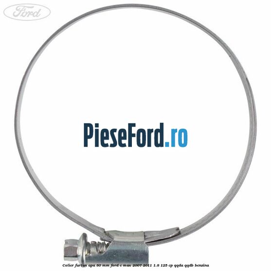 Colier furtun apa 80 mm Ford C-Max 2007-2011 1.8 125 cp QQDA, QQDB benzina