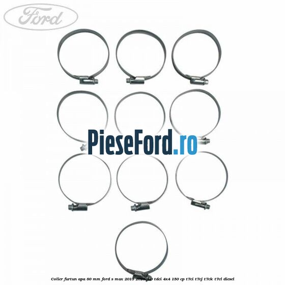 Colier furtun apa 80 mm Ford S-Max 2015-2023 2.0 TDCi 4x4 150 cp Colier furtun apa 80 mm Ford S-Max 2015-2023 2.0 TDCi 4x4 150 cp T7CI, T7CJ, T7CK, T7CL diesel