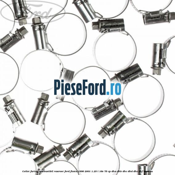 Colier furtun combustibil rezervor Ford Fiesta 1996-2001 1.25 i 16V 75 cp DHA, DHB, DHC, DHD, DHE, DHF benzina