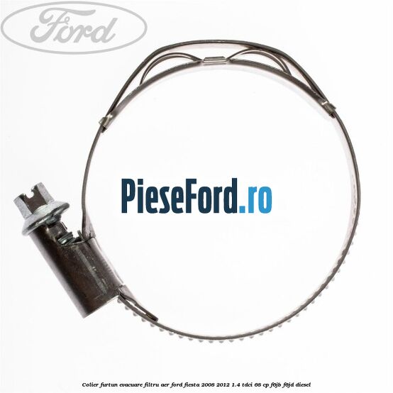 Colier furtun evacuare filtru aer Ford Fiesta 2008-2012 1.4 TDCi 68 cp Colier furtun evacuare filtru aer Ford Fiesta 2008-2012 1.4 TDCi 68 cp F6JB, F6JD diesel