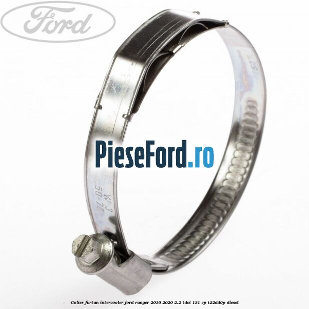 Colier furtun intercooler Ford Ranger 2016-2020 2.2 TDCi 131 cp T22DD0P diesel