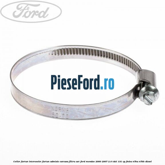 Colier furtun intercooler furtun admisie carcasa filtru aer Ford Mondeo 2000-2007 2.0 TDCi 131 cp FMBA, N7BA, N7BB diesel