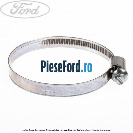 Colier furtun intercooler furtun admisie carcasa filtru aer Ford Scorpio 2.9 i 150 cp BRG benzina
