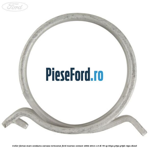 Colier furtun mare conducta carcasa termostat Ford Tourneo Connect 2002-2014 1.8 Di 75 cp BHPA, P7PA, P7PB, R2PA diesel