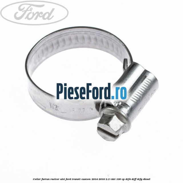 Colier furtun racitor ulei Ford Transit Custom 2014-2018 2.2 TDCi 100 cp DRF4, DRFF, DRFG diesel