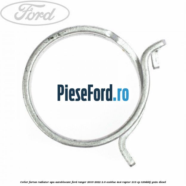 Colier furtun radiator apa autoblocant Ford Ranger 2019-2022 2.0 EcoBlue 4x4 Raptor 213 cp