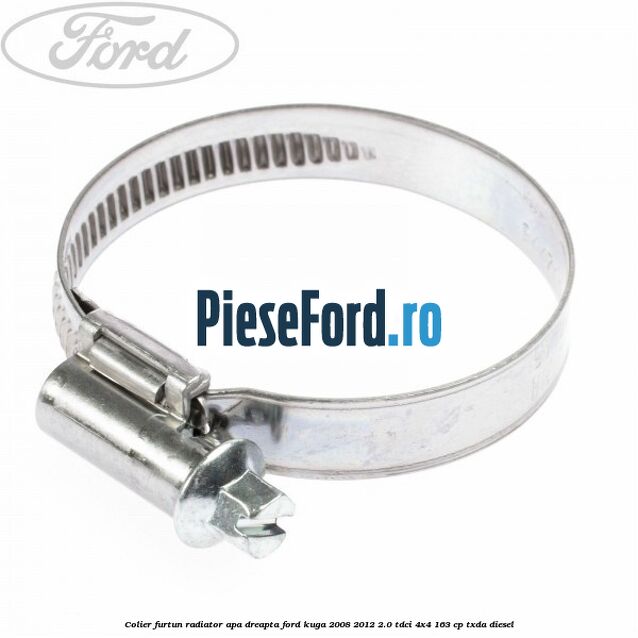 Colier furtun radiator apa dreapta Ford Kuga 2008-2012 2.0 TDCI 4x4 163 cp TXDA diesel
