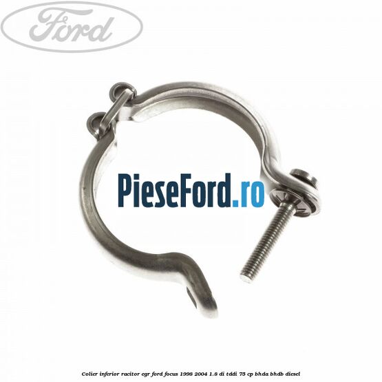 Colier inferior racitor EGR Ford Focus 1998-2004 1.8 DI/TDDi 75 cp BHDA, BHDB diesel