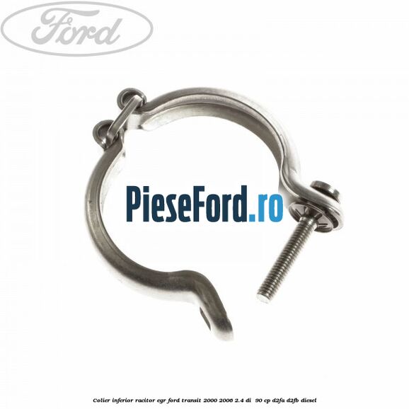 Colier inferior racitor EGR Ford Transit 2000-2006 2.4 DI  90 cp D2FA, D2FB diesel