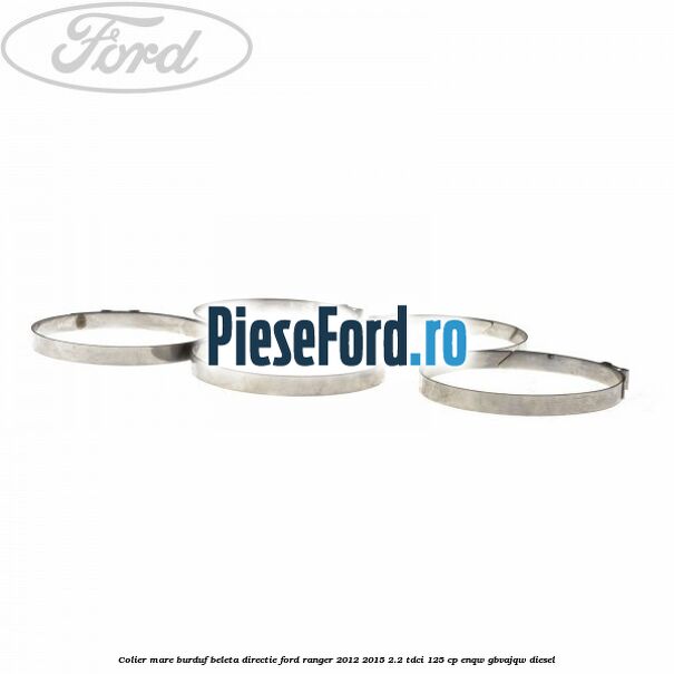 Colier mare burduf beleta directie Ford Ranger 2012-2015 2.2 TDCi 125 cp ENQW, GBVAJQW diesel