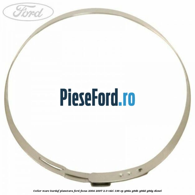 Colier mare burduf planetara Ford Focus 2004-2007 2.0 TDCi 136 cp G6DA, G6DB, G6DD, G6DG diesel