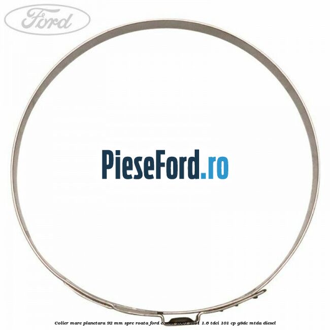 Colier mare planetara 92 mm spre roata Ford C-Max 2007-2011 1.6 TDCi 101 cp G8DC, MTDA diesel