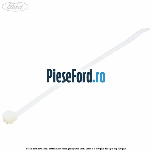 Colier prindere cablu centura sub scaun Ford Puma 2020-2023 1.0 Flexifuel 125 cp B7JG Flexifuel