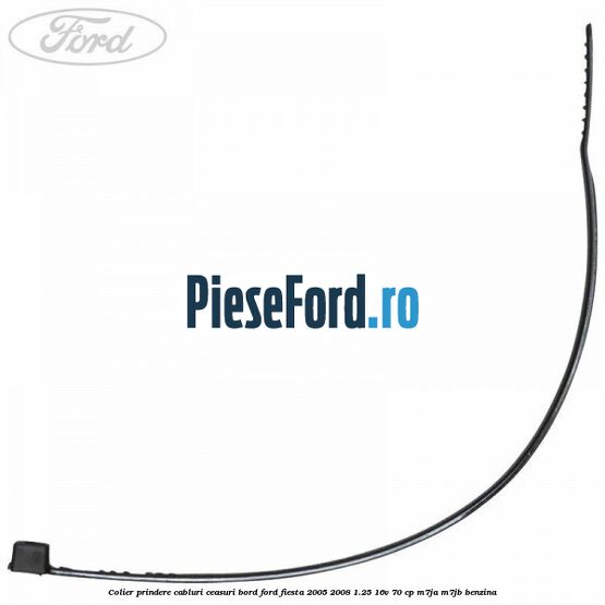 Colier prindere cabluri ceasuri bord Ford Fiesta 2005-2008 1.25 16V 70 cp M7JA, M7JB benzina