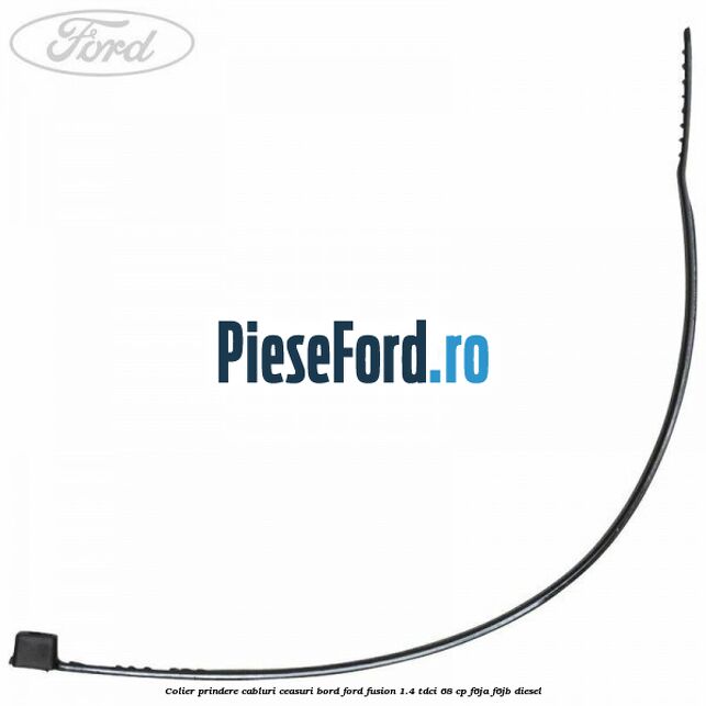Colier prindere cabluri ceasuri bord Ford Fusion 1.4 TDCi 68 cp F6JA, F6JB diesel