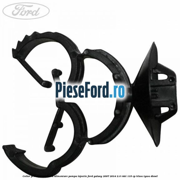 Colier prindere conducta alimentare pompa injectie Ford Galaxy 2007-2014 2.0 TDCi 115 cp KLWA, TYWA diesel