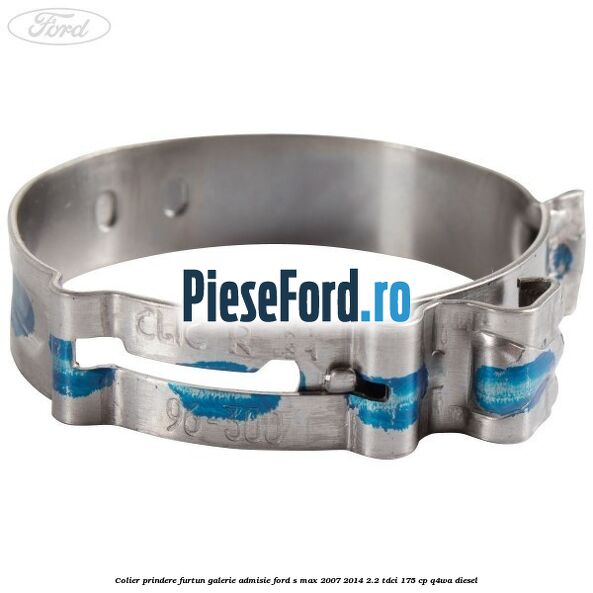 Colier prindere furtun galerie admisie Ford S-Max 2007-2014 2.2 TDCi 175 cp Q4WA diesel