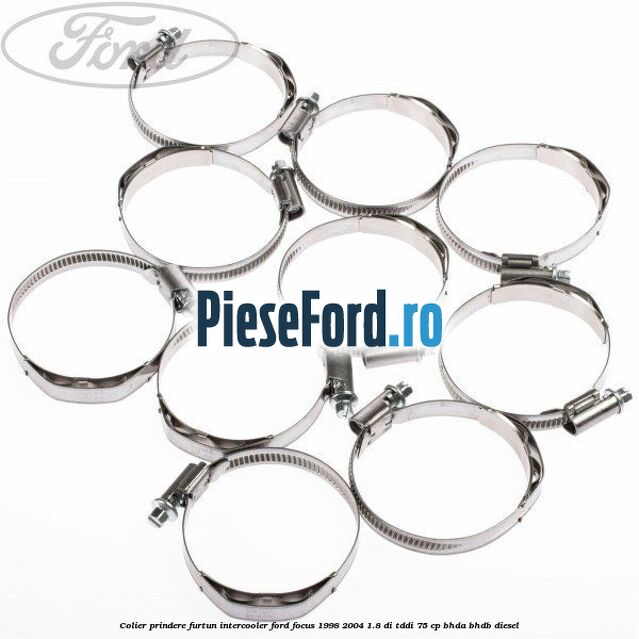 Colier prindere furtun intercooler Ford Focus 1998-2004 1.8 DI/TDDi 75 cp BHDA, BHDB diesel