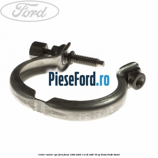 Colier racitor EGR Ford Focus 1998-2004 1.8 DI/TDDi 75 cp BHDA, BHDB diesel