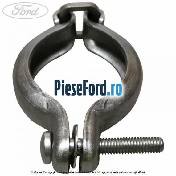 Colier racitor EGR Ford Ranger 2016-2020 3.2 TDCi 4x4 200 cp P5-AT, SA2R, SA2S, SA2W, SAFA diesel