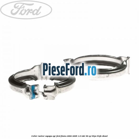 Colier racitor supapa egr Ford Fiesta 2002-2005 1.6 TDCi 90 cp HHJA, HHJB diesel