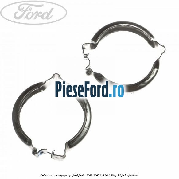 Colier racitor supapa egr Ford Fiesta 2002-2005 1.6 TDCi 90 cp HHJA, HHJB diesel