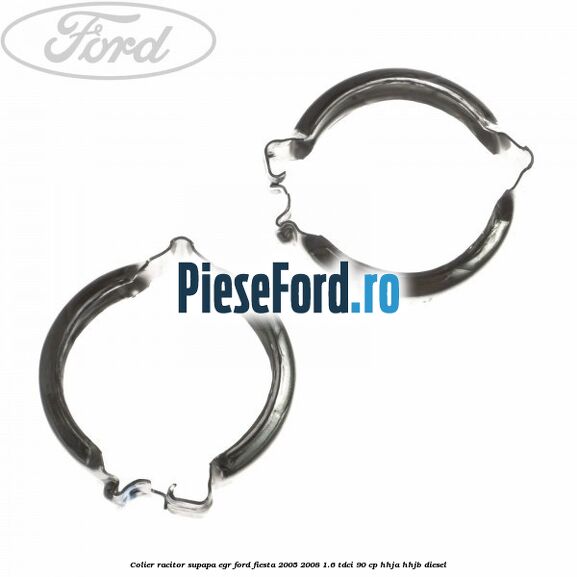 Colier racitor supapa egr Ford Fiesta 2005-2008 1.6 TDCi 90 cp HHJA, HHJB diesel